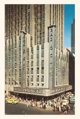 Vintage Journal Radio City Music Hall New York City Photo