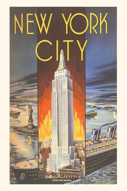 Vintage Journal New York City Empire State Building