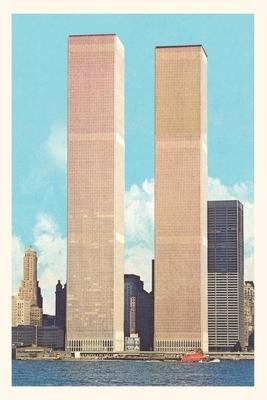 Vintage Journal World Trade Center Towers New York City