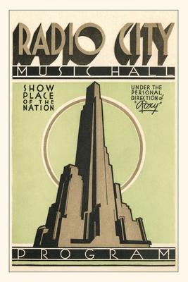 Vintage Journal Radio City Music Hall Program New York City