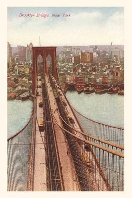 Vintage Journal Brooklyn Bridge New York City