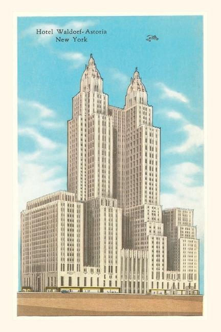 Vintage Journal Hotel Waldorf-Astoria New York City
