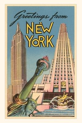 Vintage Journal Greetings from New York City