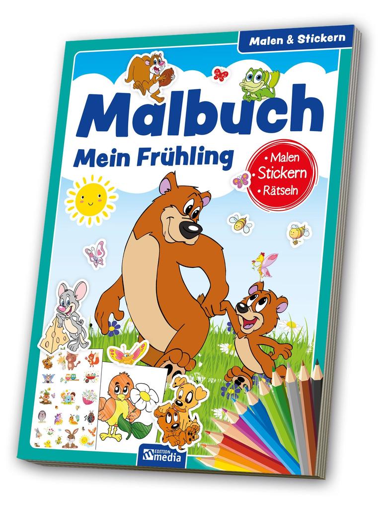 Image of Malbuch Mein Frühling