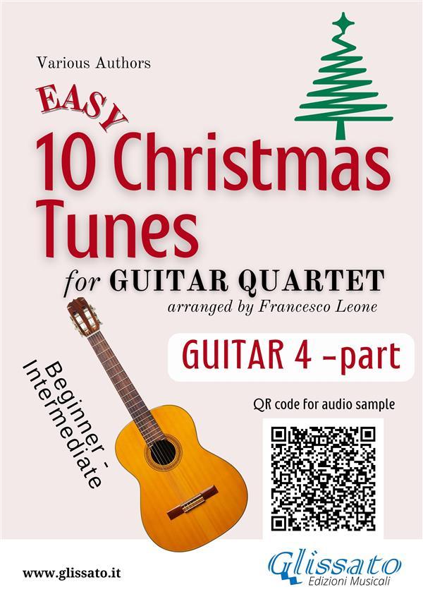 Guitar 4 part of 10 Easy Christmas Tunes for Guitar Quartet