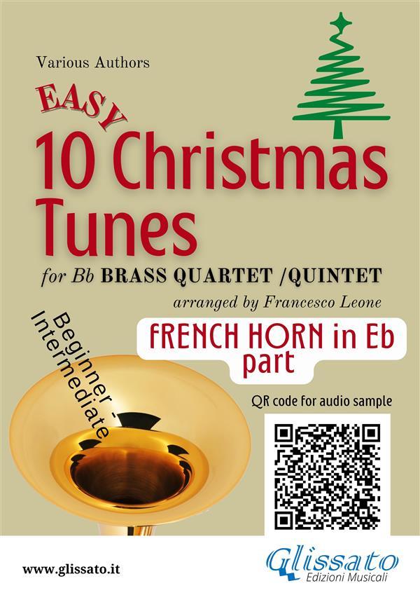 Eb Horn part of 10 Easy Christmas Tunes for Brass Quartet or Quintet