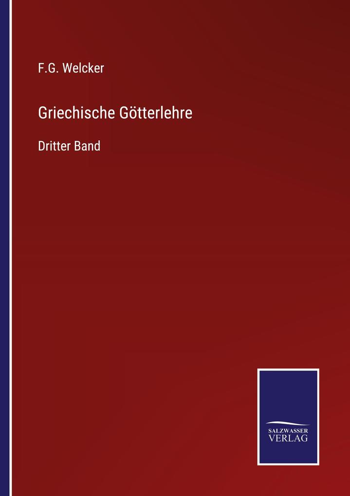 Griechische Götterlehre
