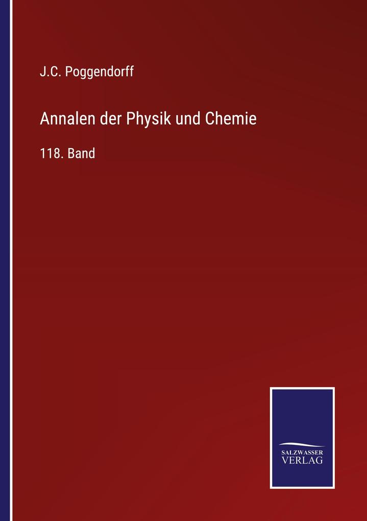 Annalen der Physik und Chemie