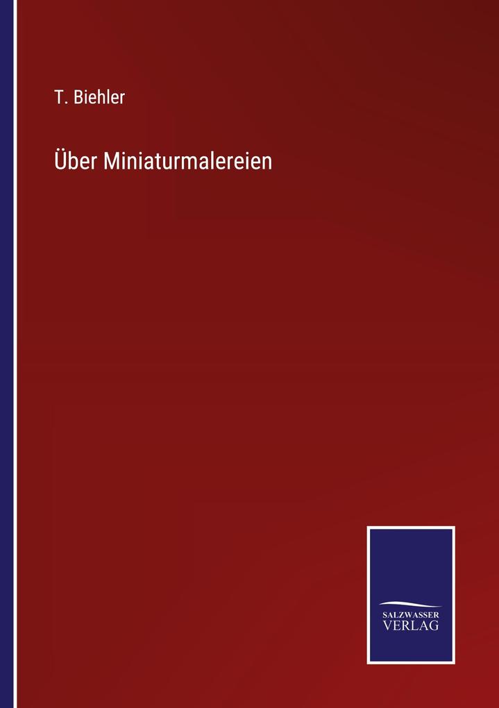Über Miniaturmalereien