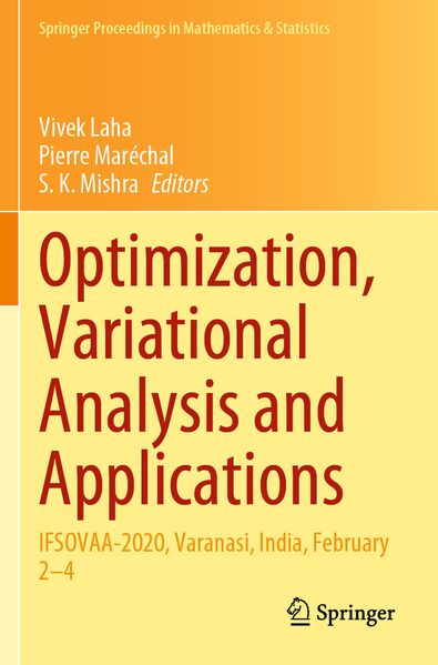 Optimization Variational Analysis and Applications