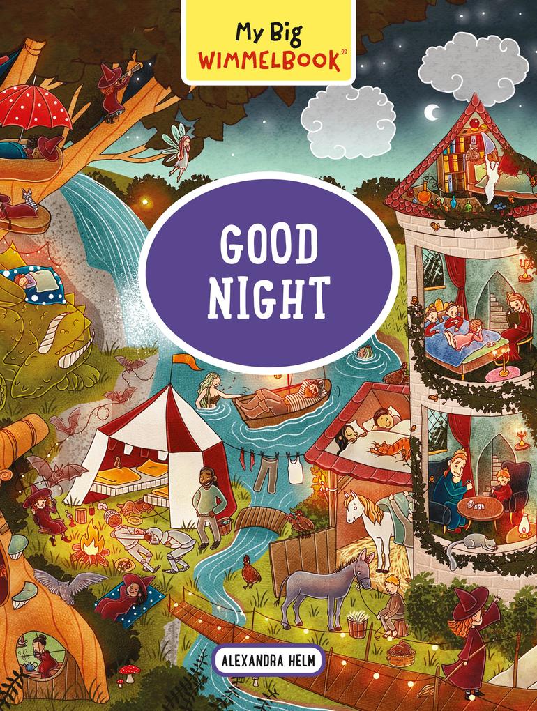 My Big Wimmelbook® - Good Night: A Look-and-Find Book (Kids Tell the Story) (My Big Wimmelbooks)