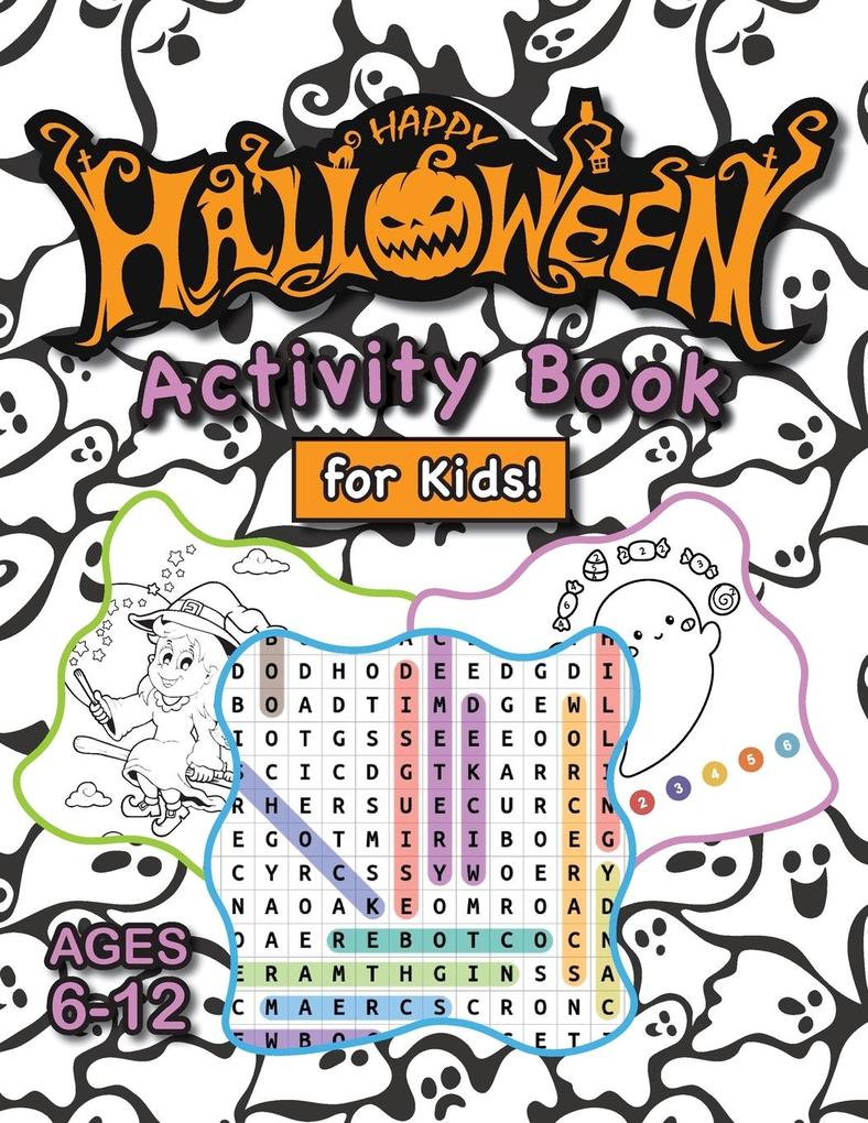 Image of Happy Halloween Activity Book for Kids!