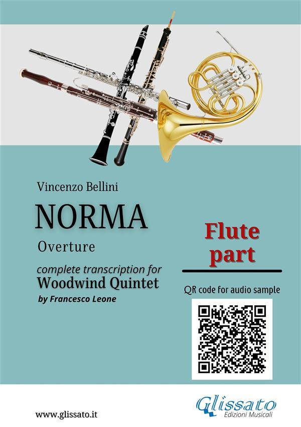 Flute part of Norma for Woodwind Quintet