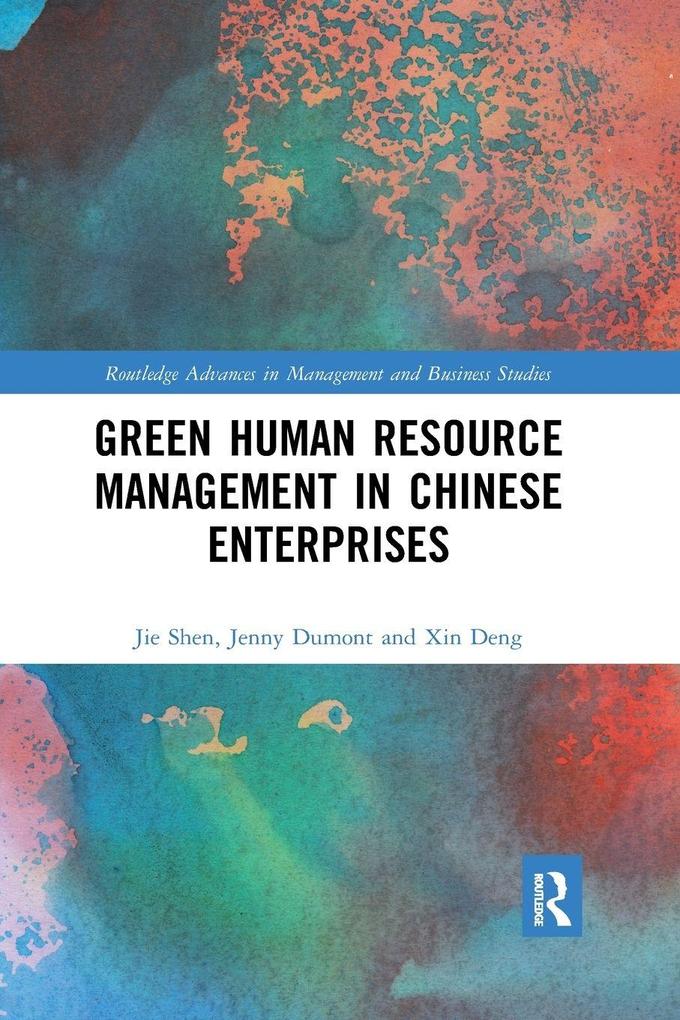 Green Human Resource Management in Chinese Enterprises