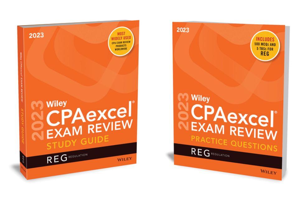 Wiley‘s CPA 2023 Study Guide + Question Pack: Regulation