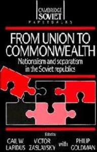 From Union to Commonwealth