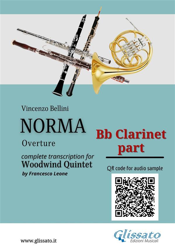 Bb Clarinet Part of Norma For Woodwind Quintet
