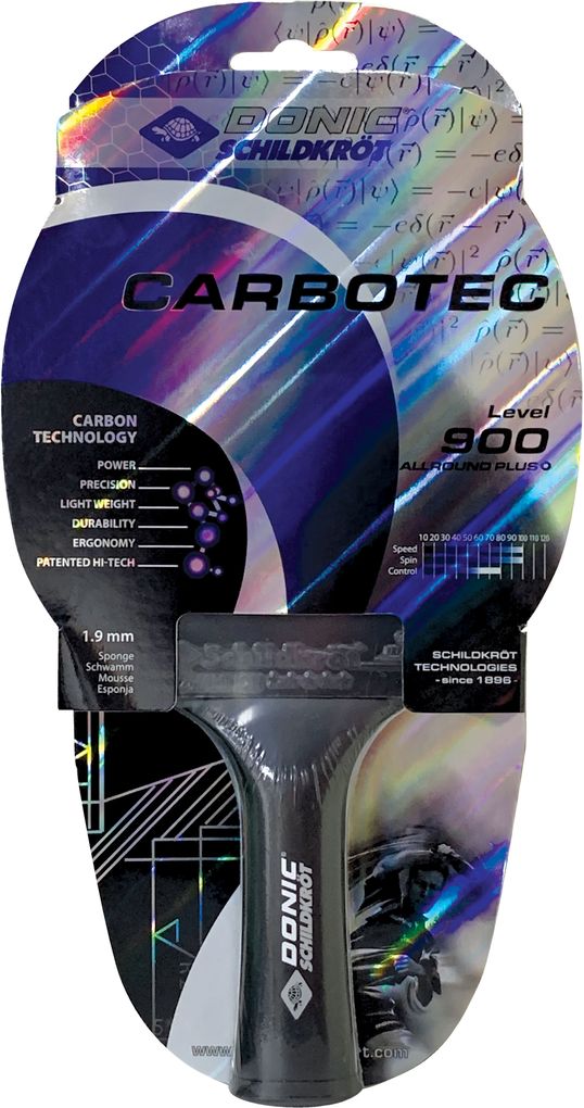 Donic-Schildkröt - Tischtennisschläger CarboTec 900 konkav