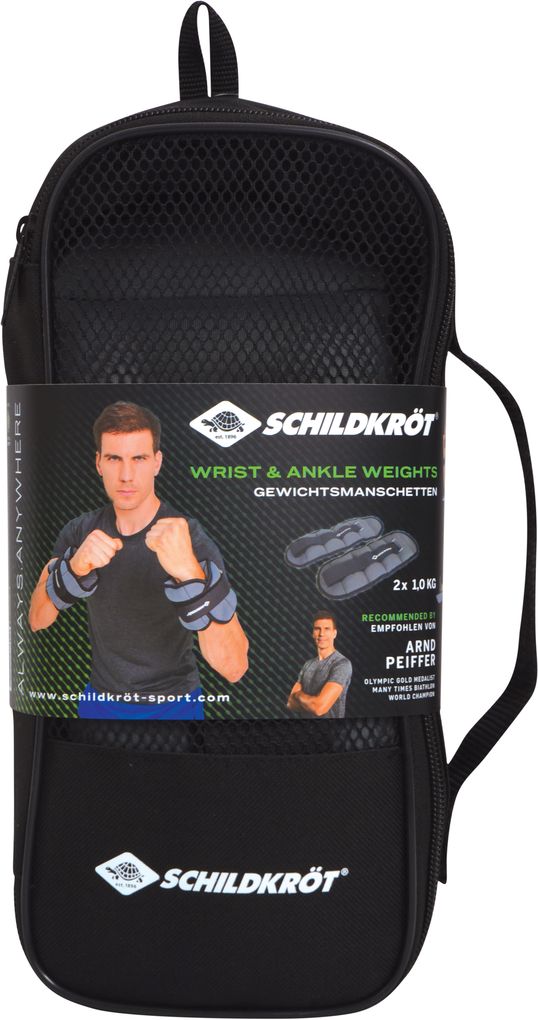 Schildkröt - Manchettes lestées pour bras et jambes, lot de 1,0 kg, One Size