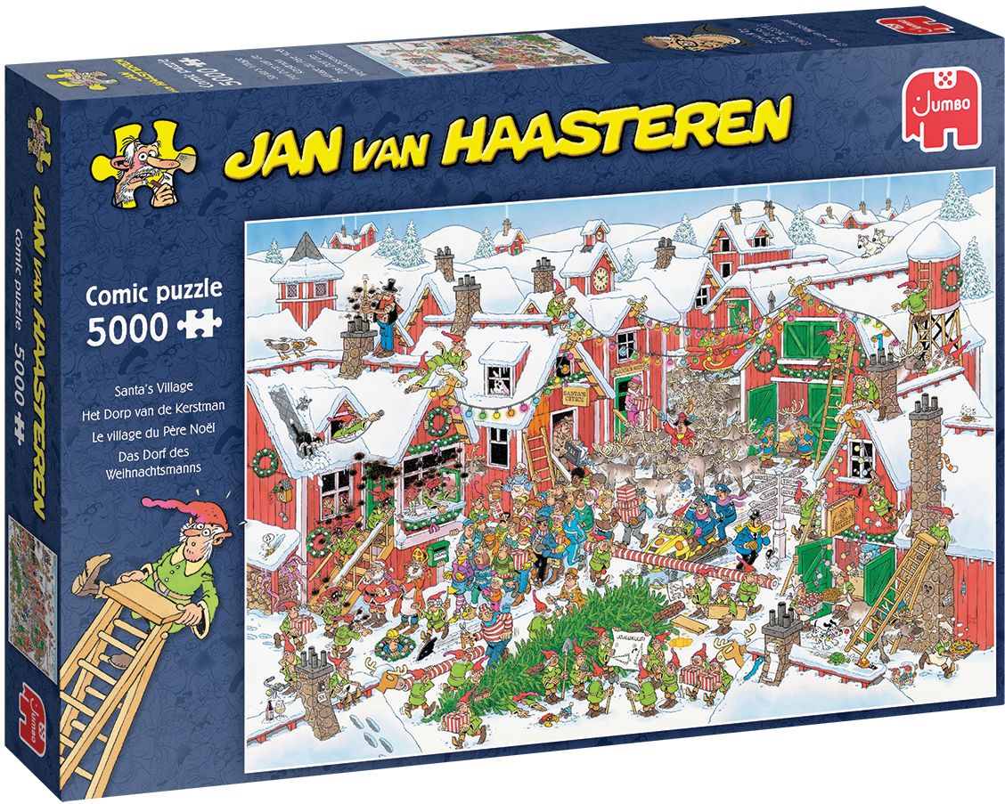 Jan van Haasteren - Santa‘s village - 5000 Teile