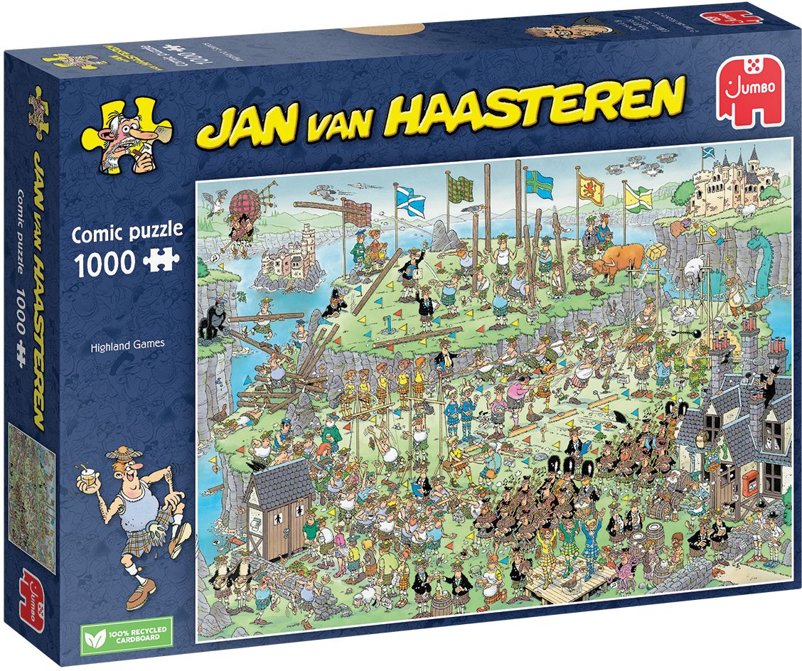 Jan van Haasteren - Highland-Games - 1000 Teile