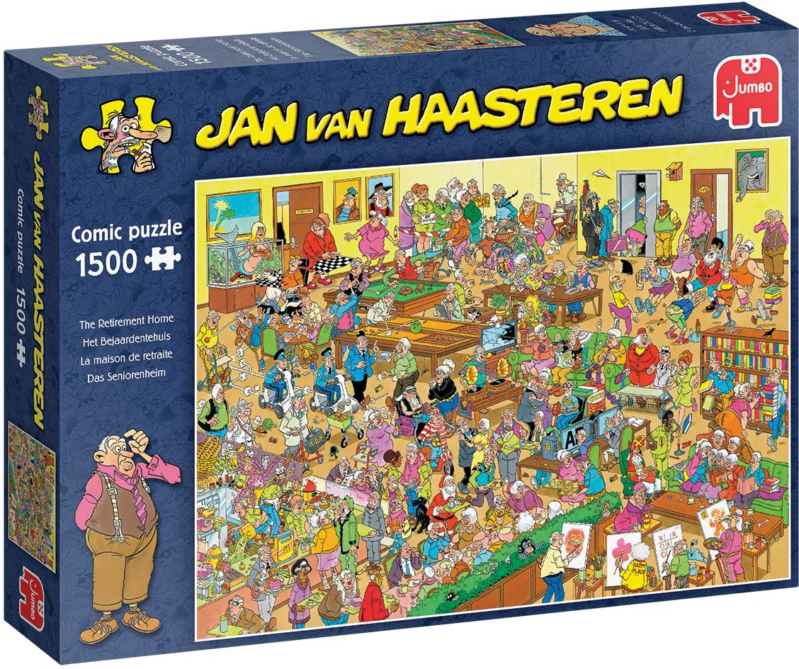 Image of Jan van Haasteren - Seniorenheim - 1500 Teile