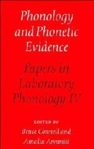Phonology and Phonetic Evidence