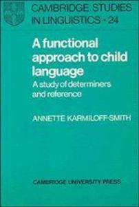 A Functional Approach to Child Language