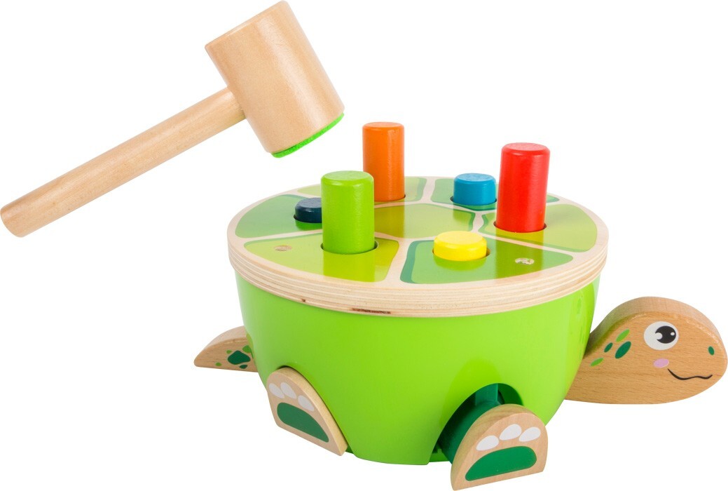 Image of Small foot 11221 - Klopfspiel Schildkröte Holz