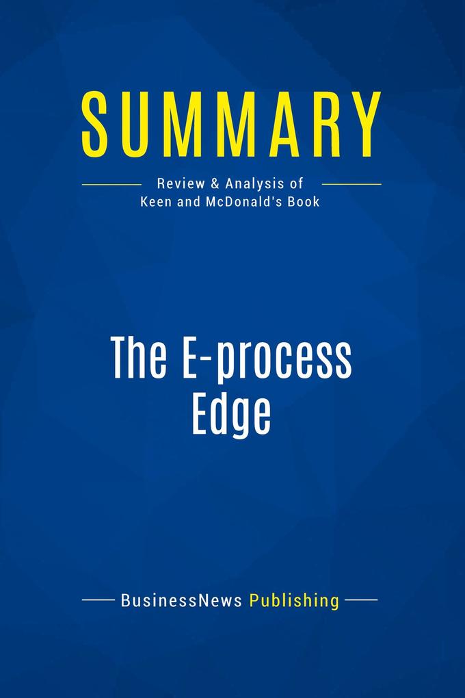 Summary: The E-process Edge