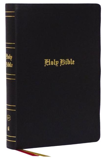 KJV Holy Bible: Super Giant Print with 43000 Cross References Black Genuine Leather Red Letter Comfort Print: King James Version