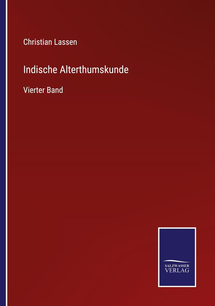 Indische Alterthumskunde