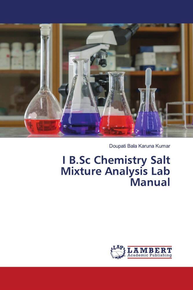 I B.Sc Chemistry Salt Mixture Analysis Lab Manual