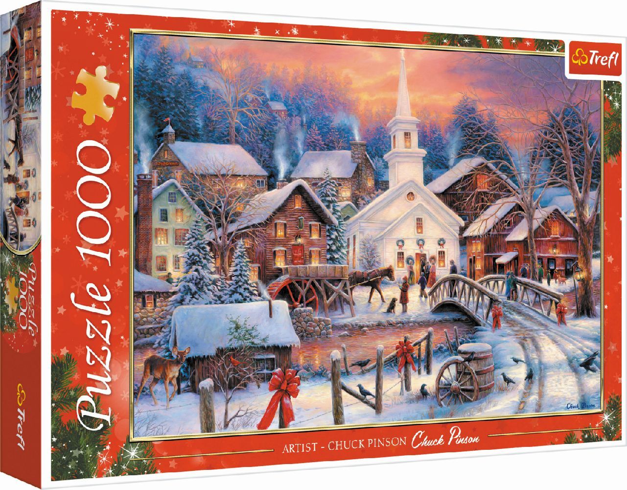 Trefl - Puzzle - Weiße Weihnacht 1000 Teile