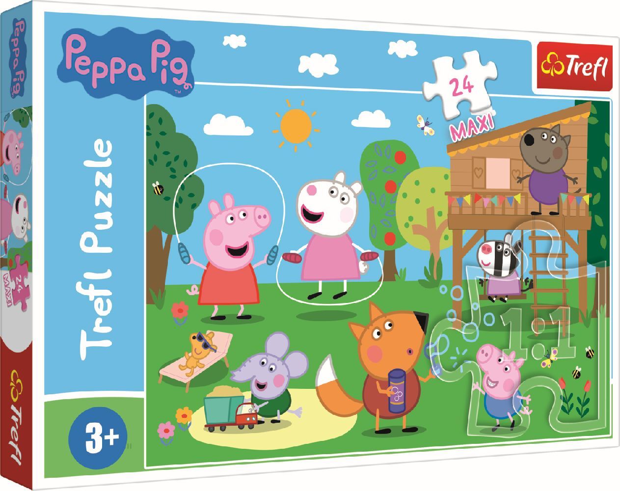 Image of Maxi Puzzle 24 Teile Peppa Pig (Kinderpuzzle)