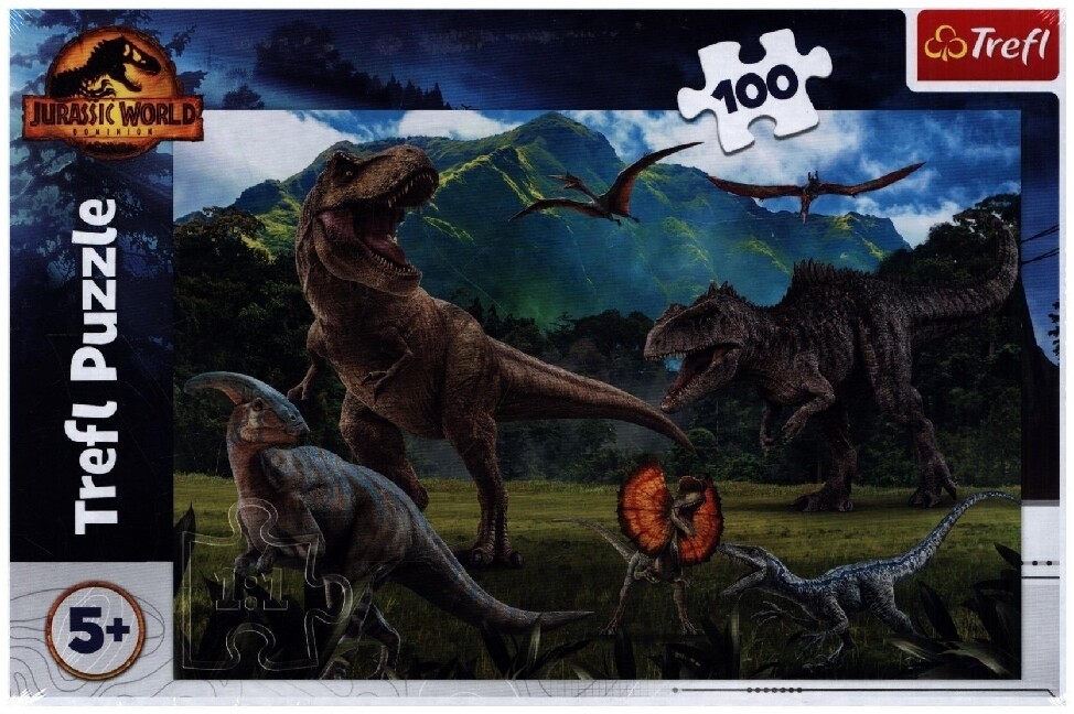 Image of Puzzle 100 Jurassic World (Kinderpuzzle)