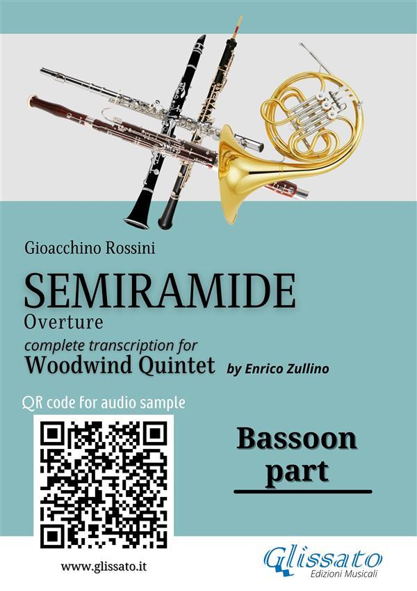 Bassoon part of Semiramide overture for Woodwind Quintet