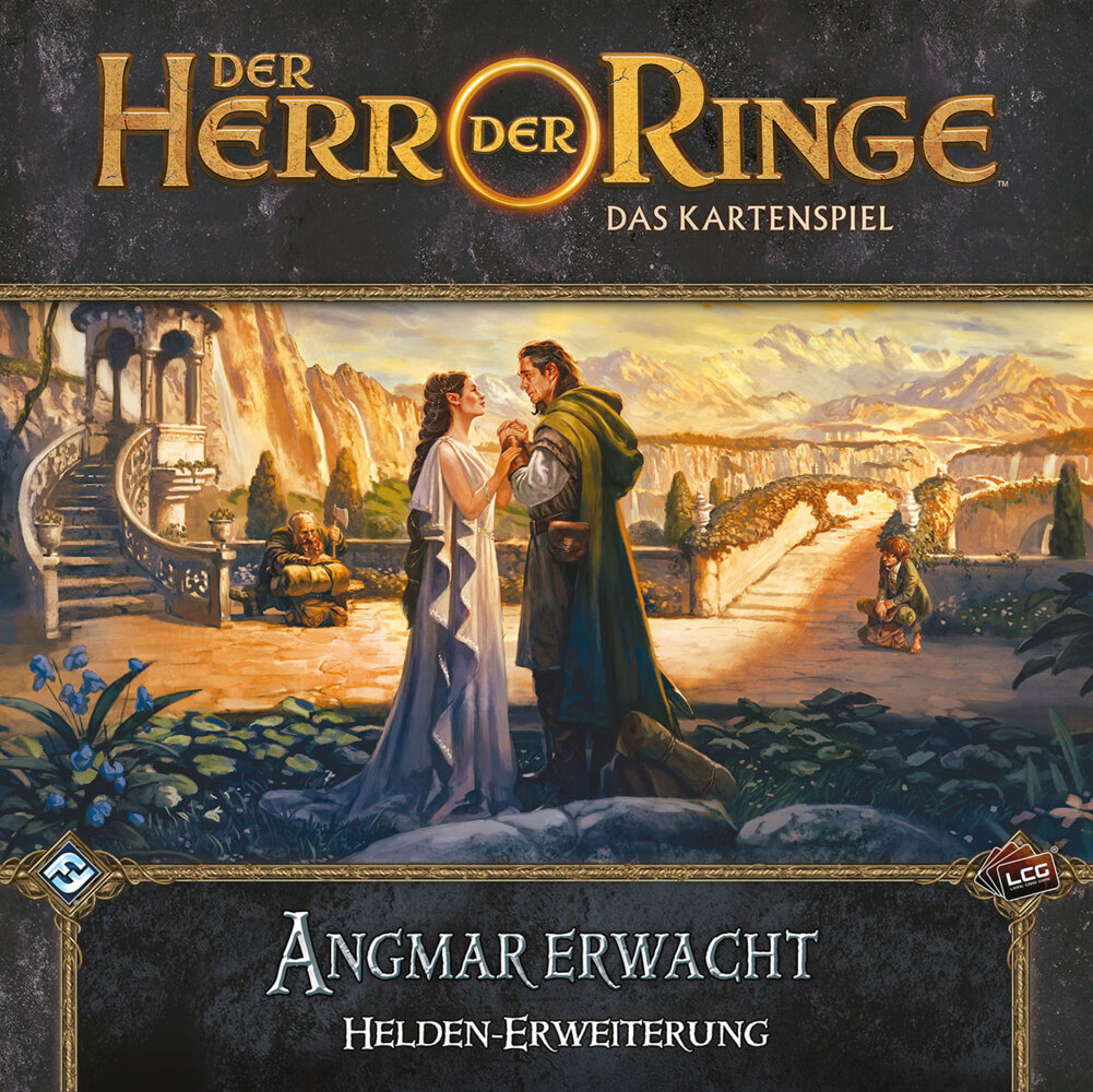 Fantasy Flight Games - Der Herr der Ringe: Das Kartenspiel - Angmar erwacht Helden-Erweiterung