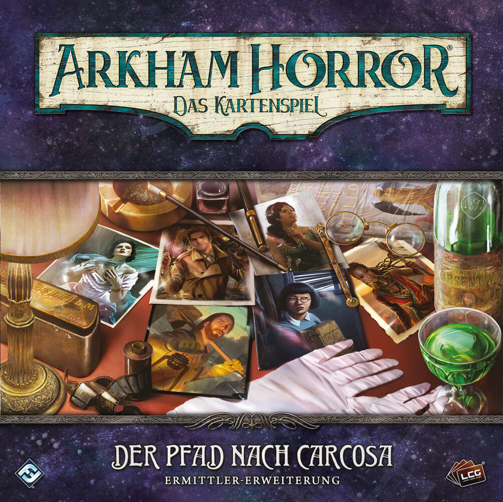 Fantasy Flight Games - Arkham Horror Das Kartenspiel - Der Pfad nach Carcosa - Ermittler-Erweiterung