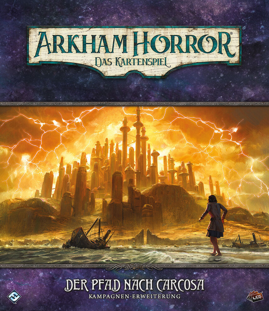 Fantasy Flight Games - Arkham Horror Das Kartenspiel - Der Pfad nach Carcosa - Kampagnen-Erweiterung