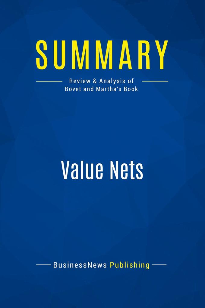 Summary: Value Nets