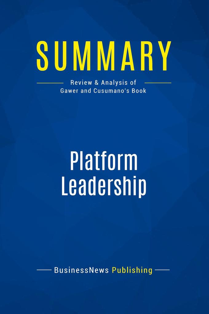 Summary: Platform Leadership
