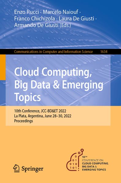 Cloud Computing Big Data & Emerging Topics