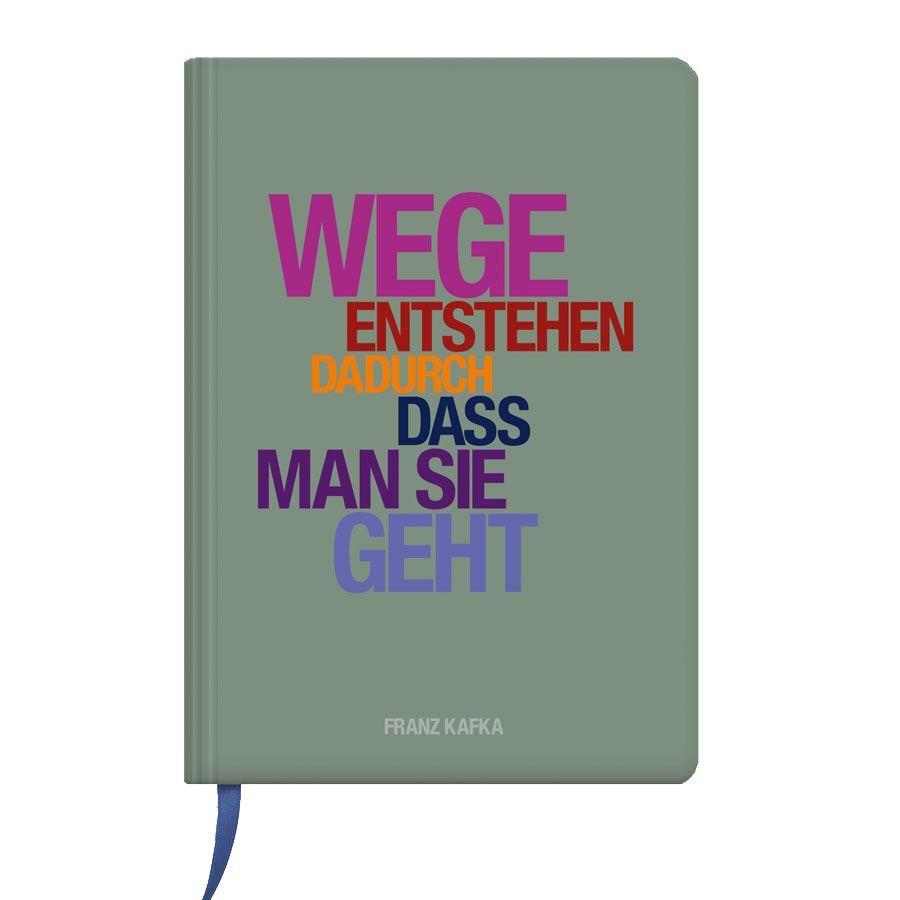 Image of Notizbuch A5 Hardcover Wege