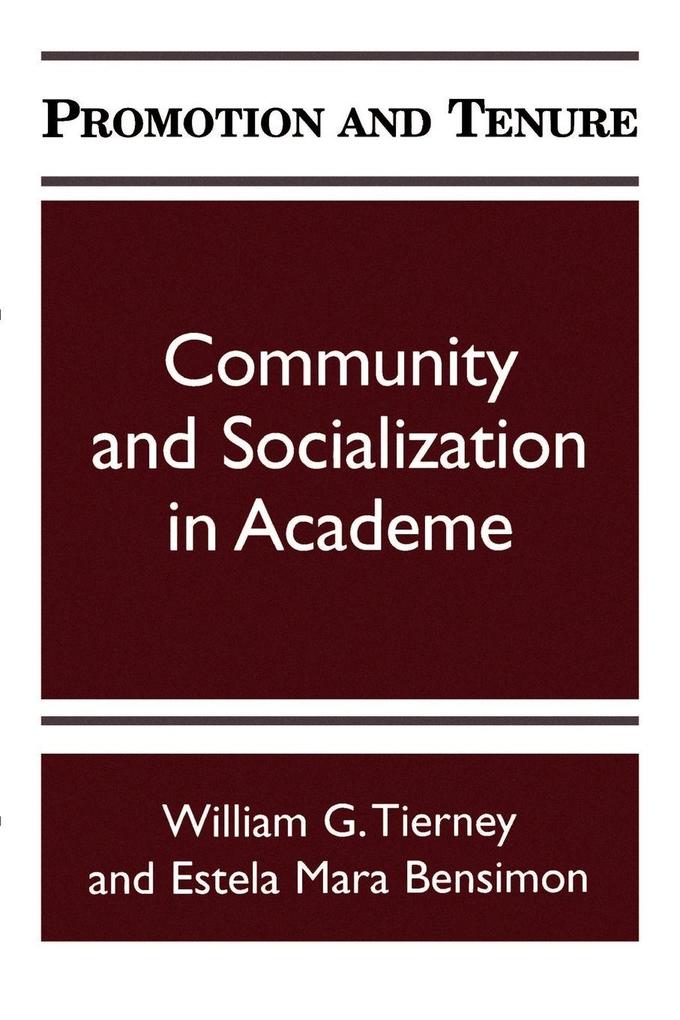 Promotion and Tenure