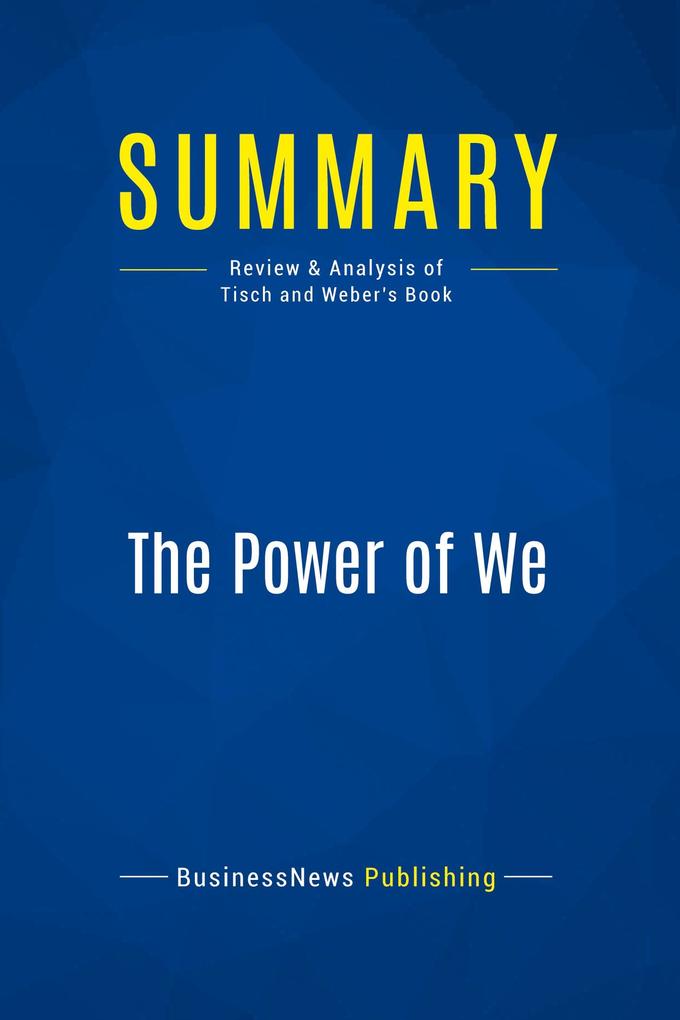 Summary: The Power of We