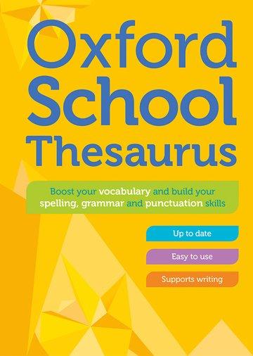 Image of Oxford School Thesaurus