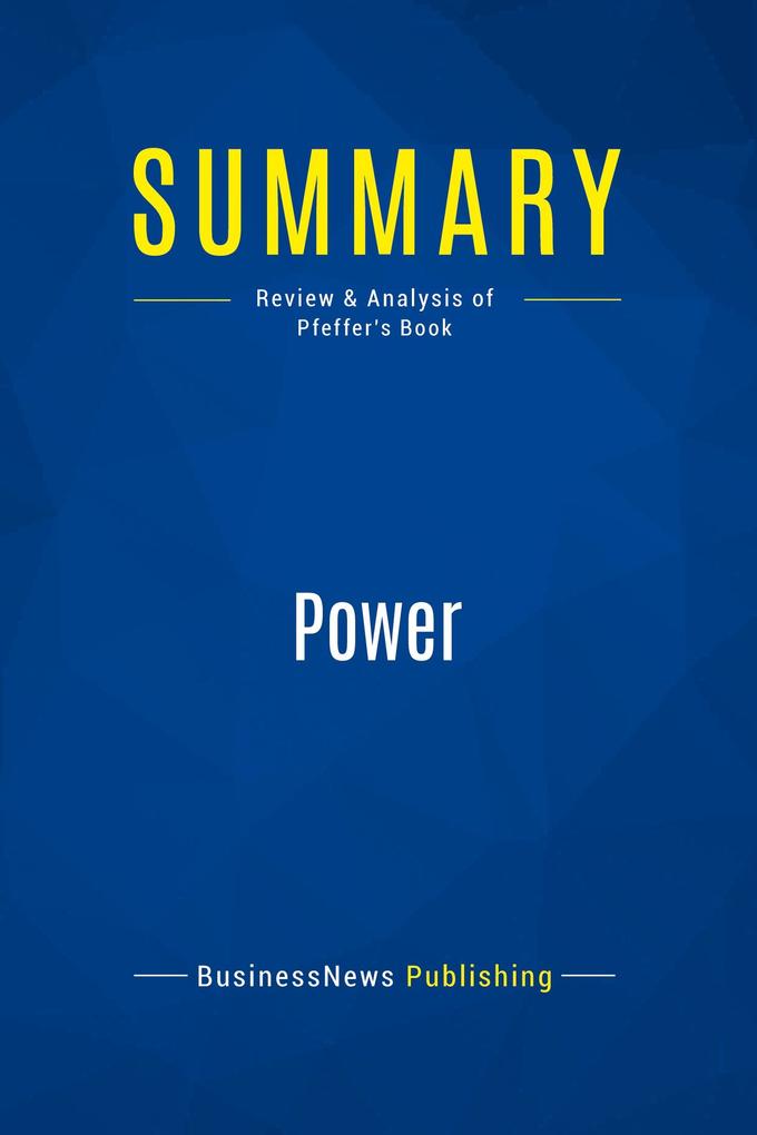 Summary: Power