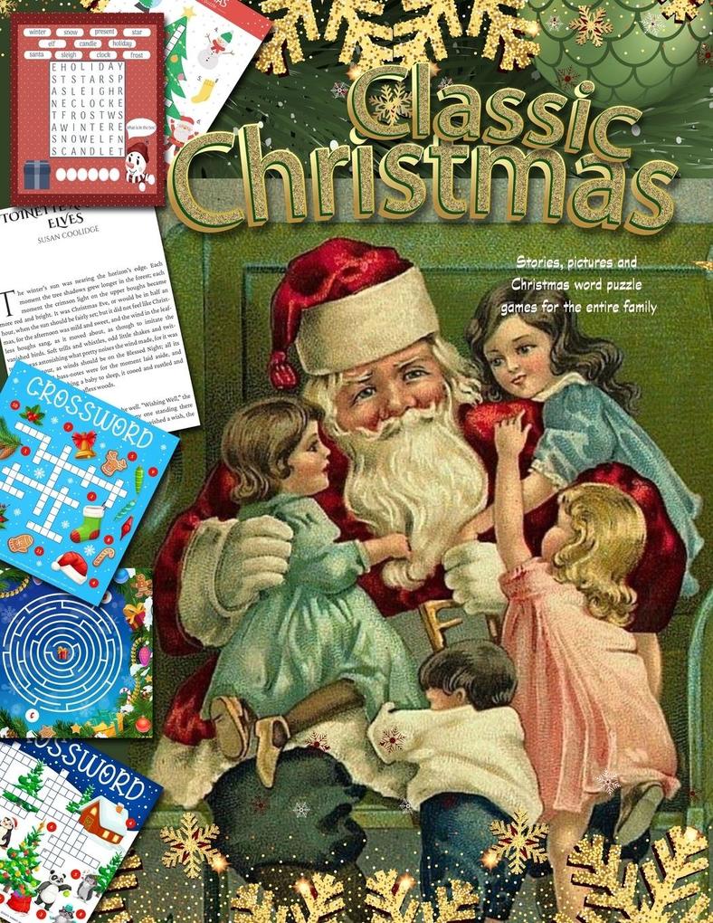 Classic Christmas Stories pictures and Christmas word puzzle games for the entire family Series