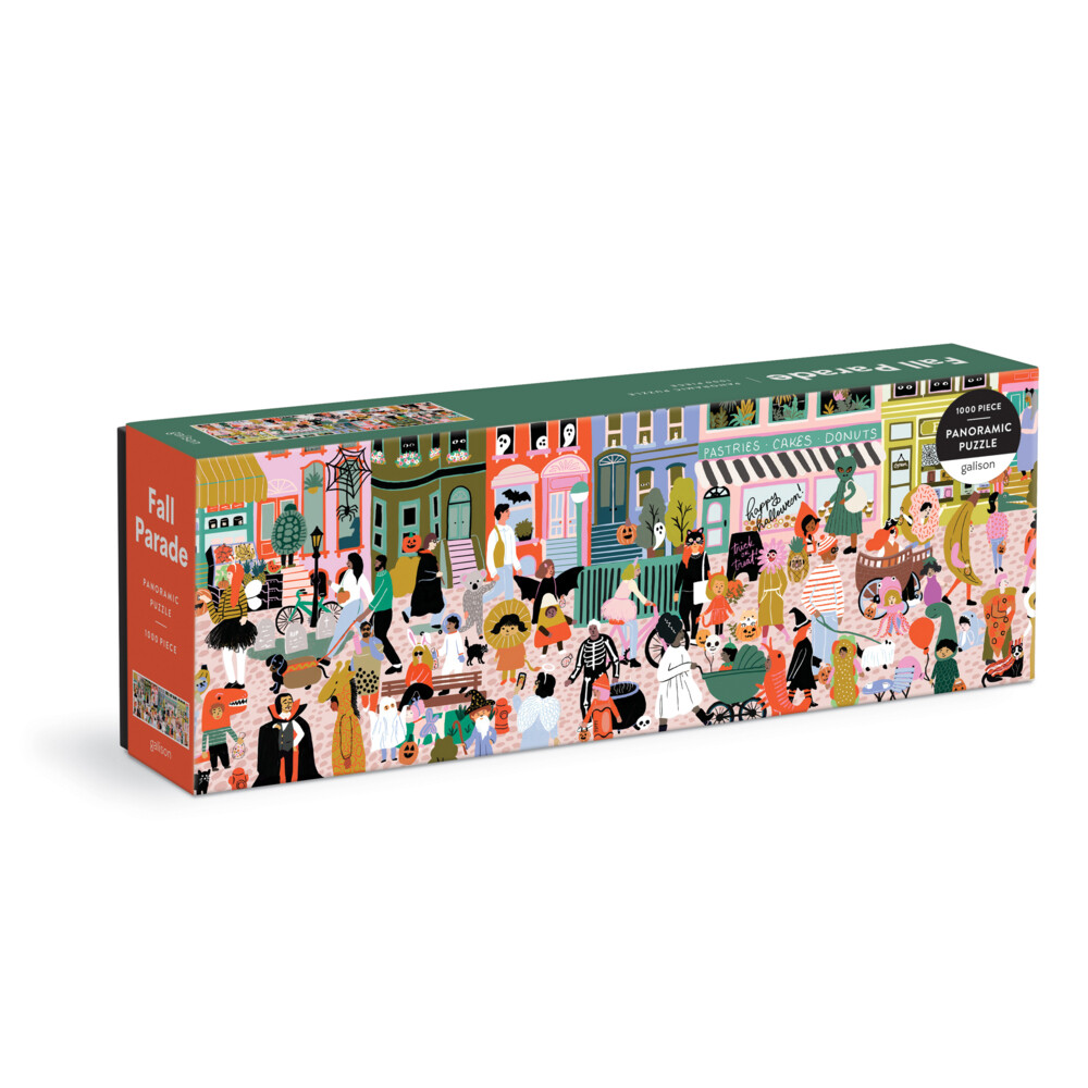 Fall Parade 1000 Piece Panoramic Puzzle